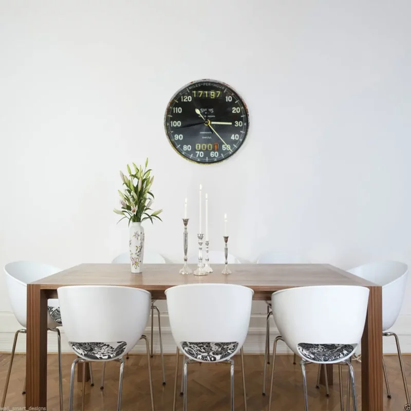 “Retro Wall Clock | Stylish Speedometer Design for Unique Home Décor” - Image 2