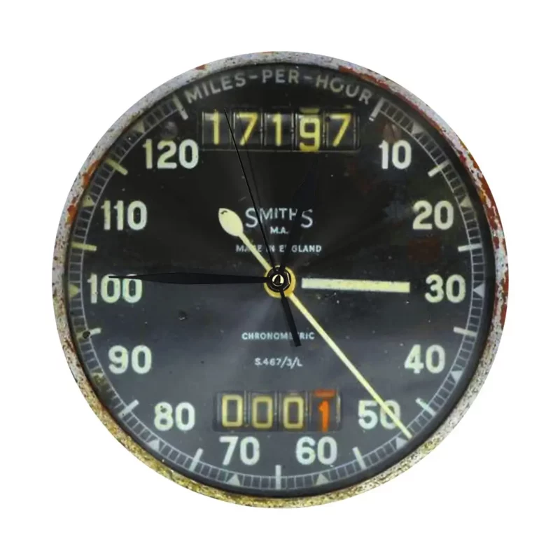 “Retro Wall Clock | Stylish Speedometer Design for Unique Home Décor”