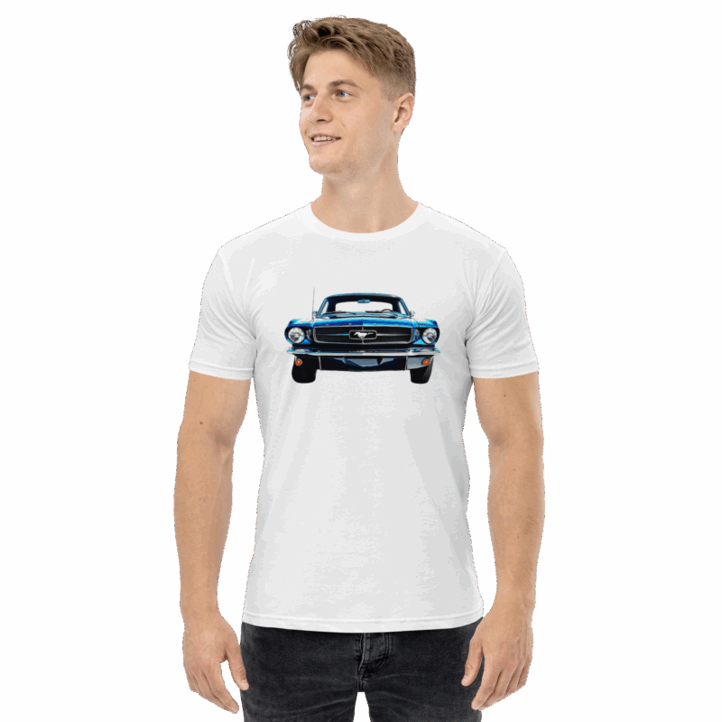 "Classic 1966 Mustang T-Shirt – Vintage Style for Car Enthusiasts" - Image 2