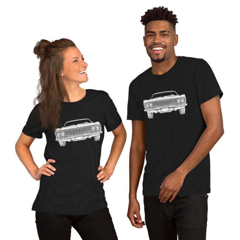 Classic Ford Galaxie T-Shirt | Vintage Car Apparel for Enthusiasts - Image 2