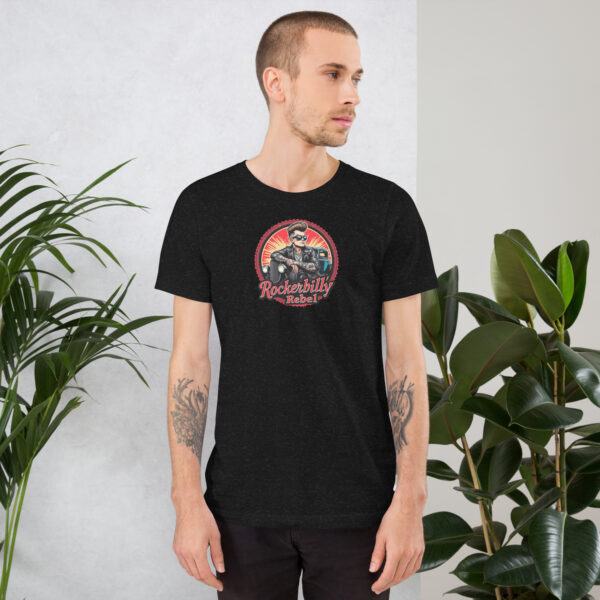 Classic Rockabilly Rebel T-Shirt | Vintage Car Apparel for Enthusiasts