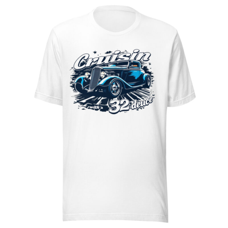 Classic 32 Crusin T-Shirt | Vintage Car Apparel for Enthusiasts